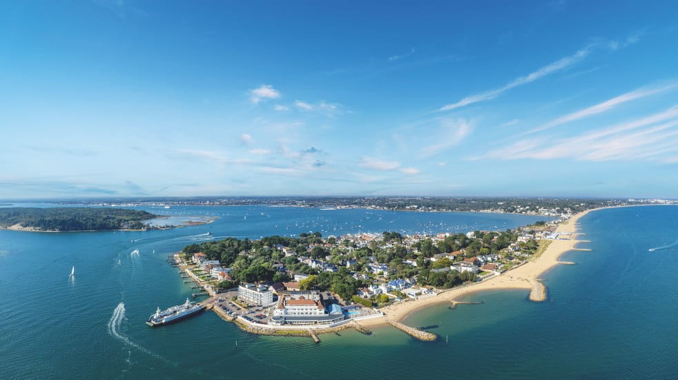 Sandbanks and poole harbour